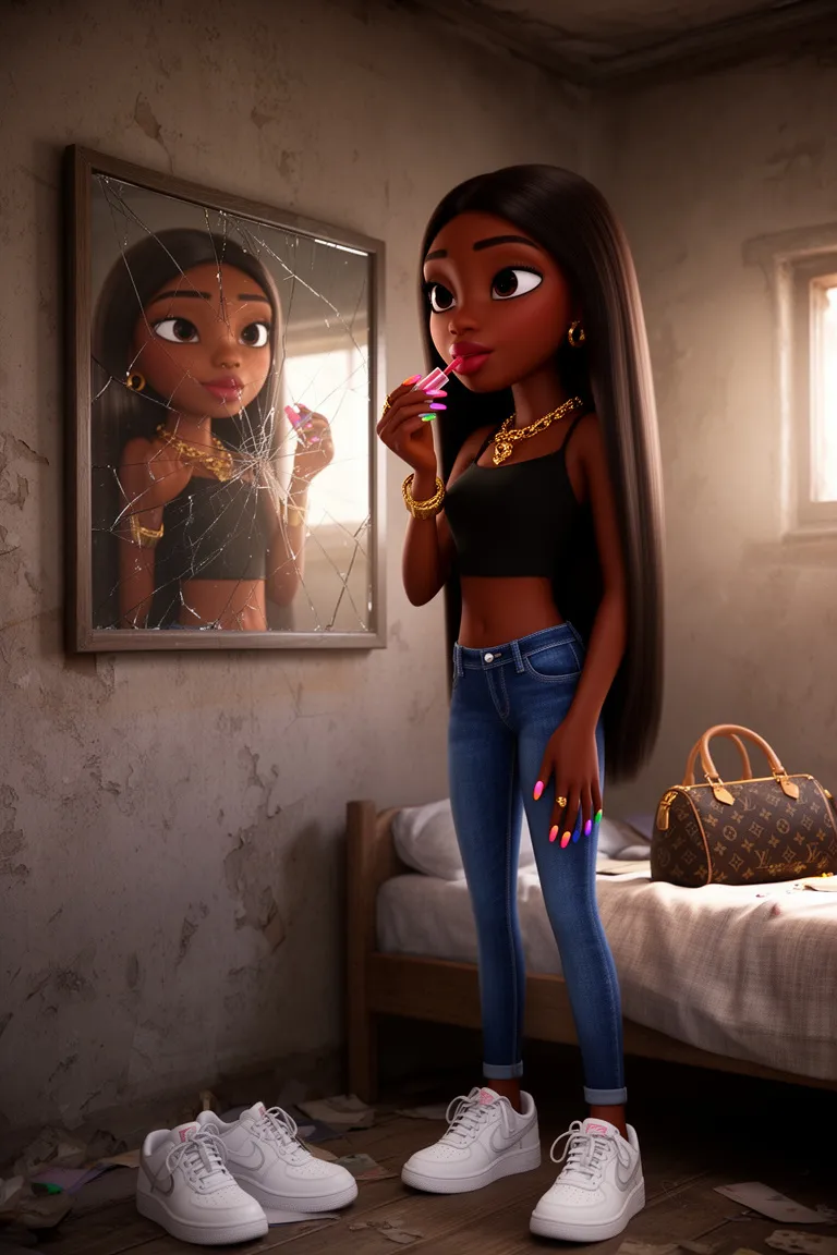 Personnage IA -- style rapide et abordable