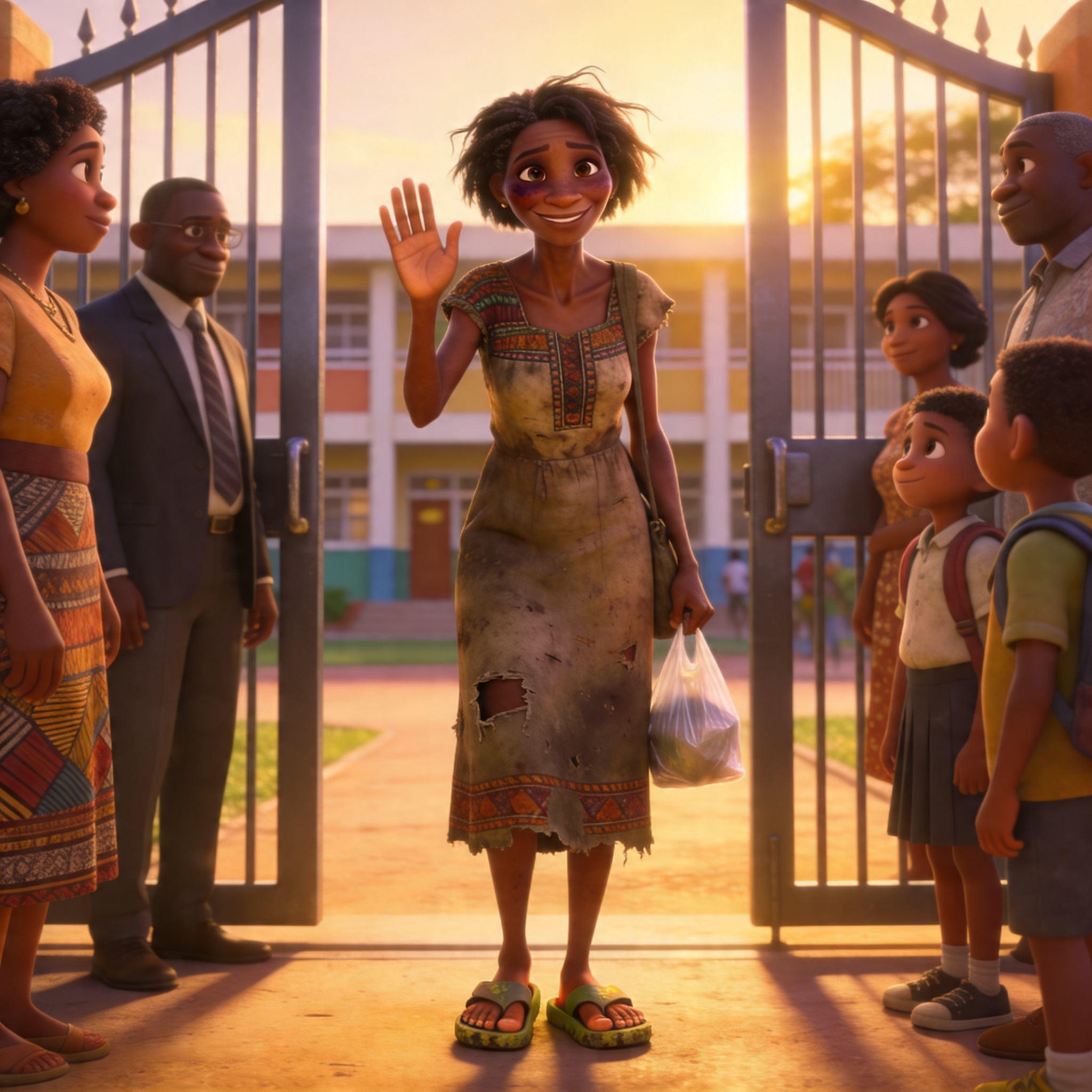 Portrait stylisé -- rendu artistique détaillé